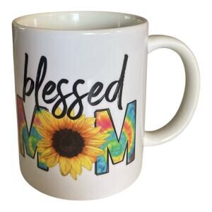 New Sublimation Blessed Sunflower Mom 12 Ounce Mug